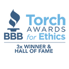 BBB Torch Award 3X Winner